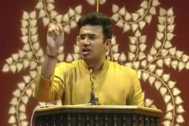 Temples and mutts should reconvert all those who've gone out of Hindu fold: BJP MP Tejasvi Surya