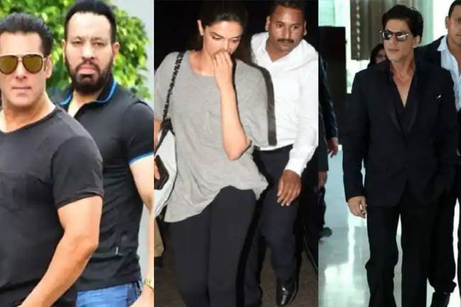 Shah Rukh Khan, Salman Khan, Aamir Khan, Deepika Padukone's bodyguards draw WHOPPING salary and the amount will shock you - In Pics