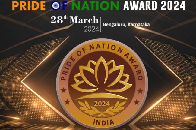 Pride of Nation Award 2024 28th March 2024, Bengaluru, Karnataka