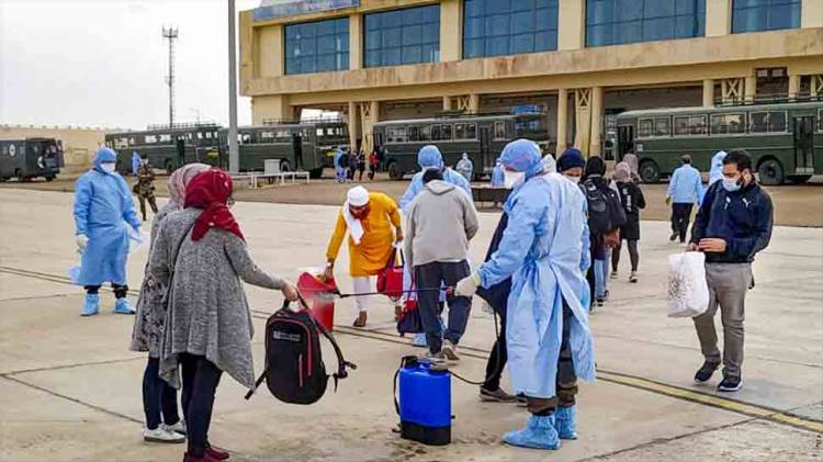 Batch of 53 Indians stranded in coronavirus-hit Iran arrives in India